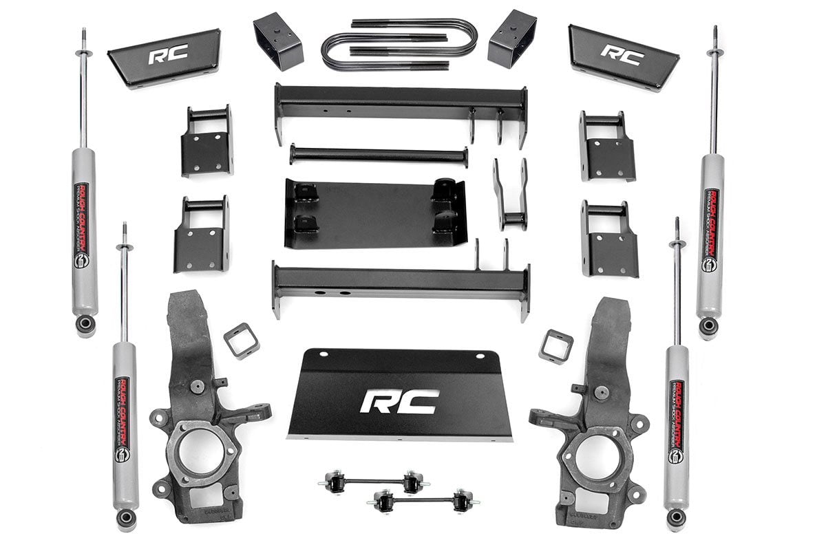Ford F-150 Suspension Lift Kit - Rough Country - 4 Inch - '97-'03